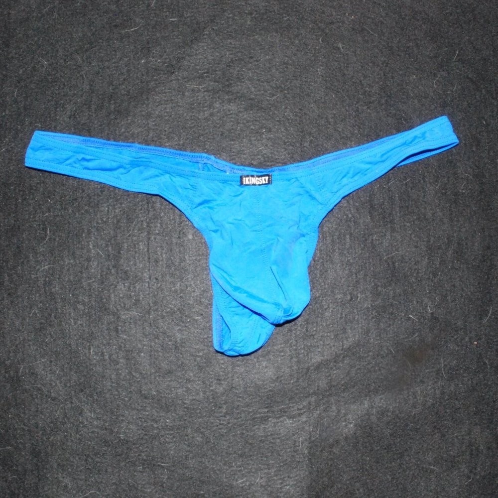 Ikingsky Dark Blue Thong Mens